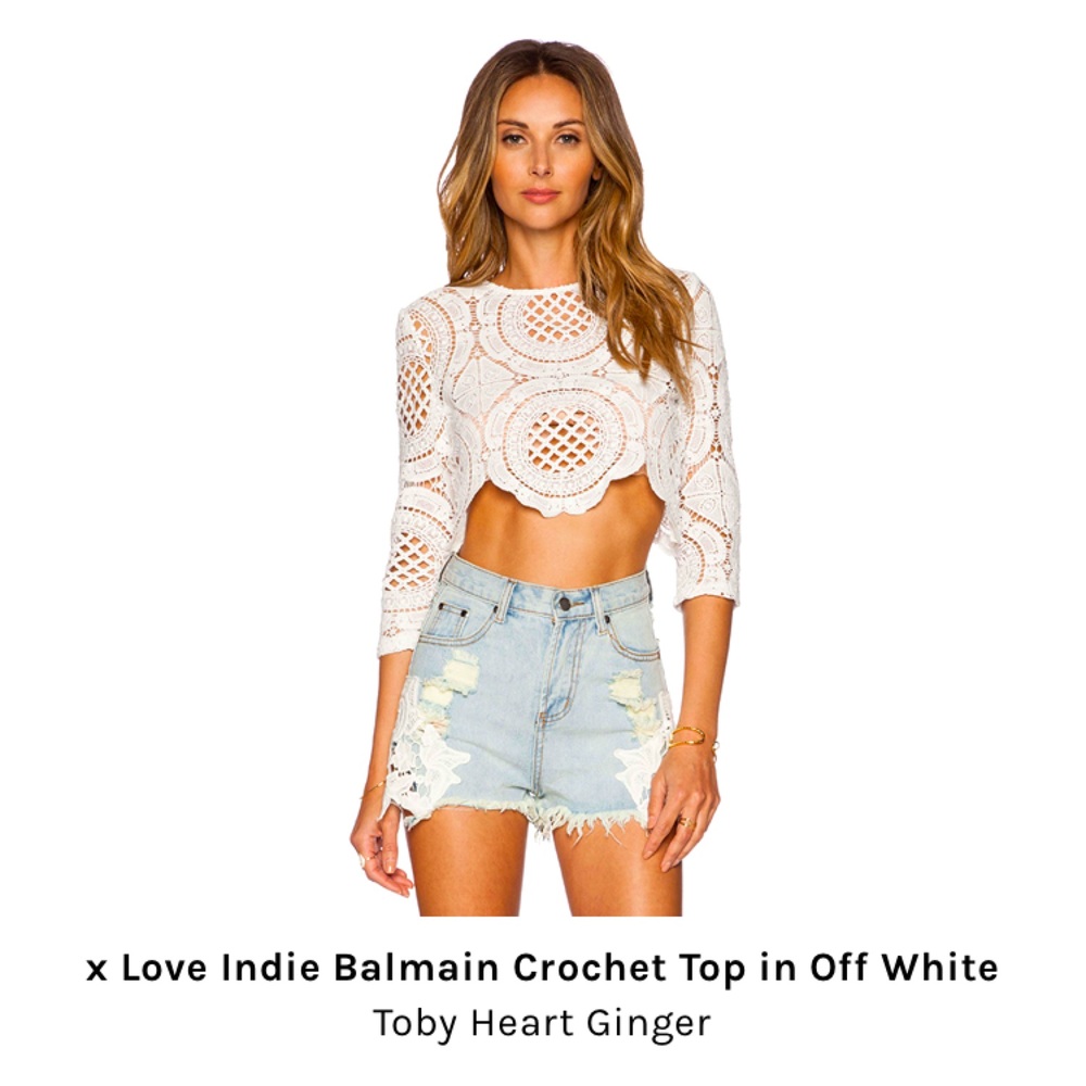 Crochet Top from Revolve